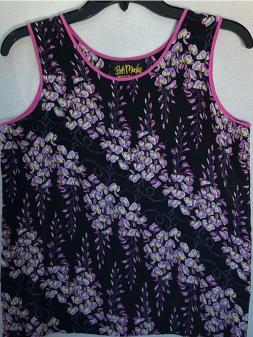 Bob Mackie Wearable Art Silk Tank